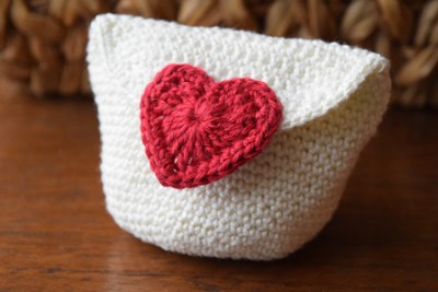 gehaakt potemonneetje