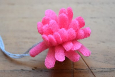 vilt bloem