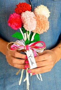 pompoms valentijn