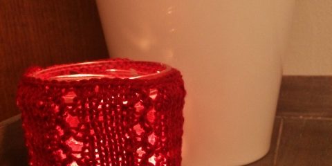 Windlichtje ajour patroon