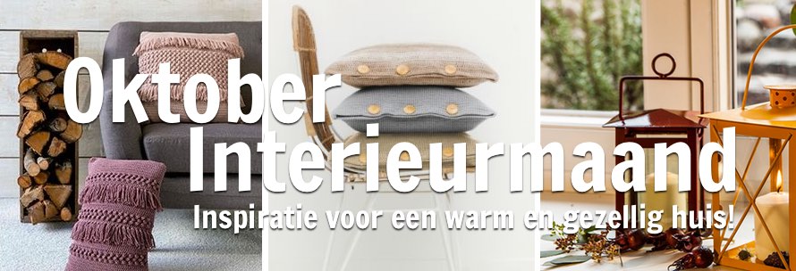 oktober interieurmaand | Hobby Gigant