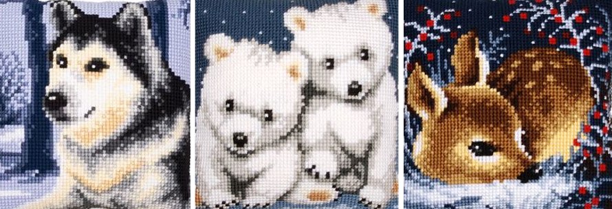 winter borduurpakketten | hobbygigant.nl