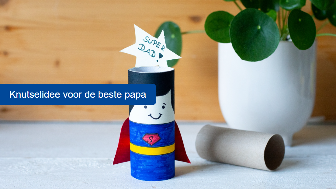 zelfgemaakt cadeau maken voor papa