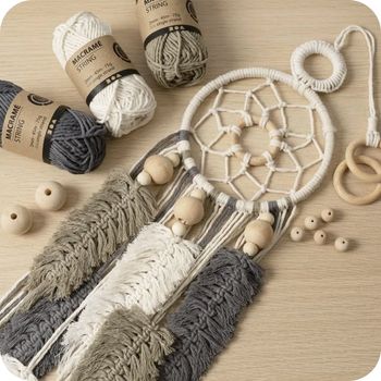 Maak je eigen dromenvanger met dit pakket