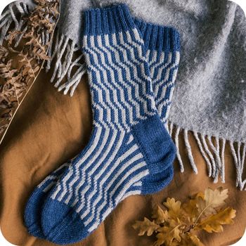 Breipakket herensokken 'Zee'