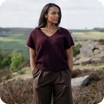 Moorbarry trui van Novita garen