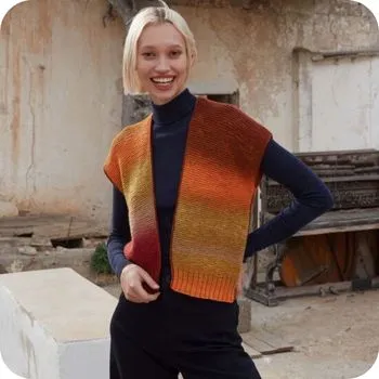 Lang Yarns breipakket in herfstkleuren