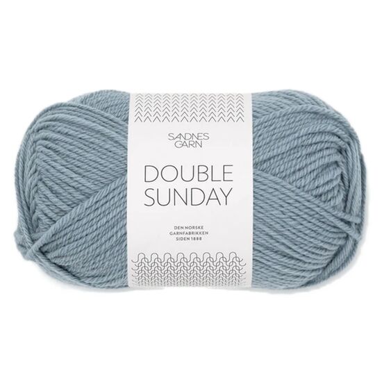 Een knot lichtgroen merinogaren van Sandness