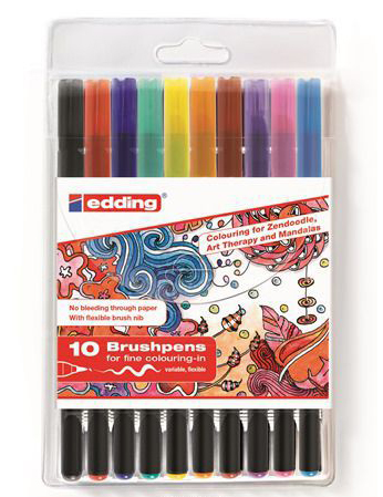 brushpen edding