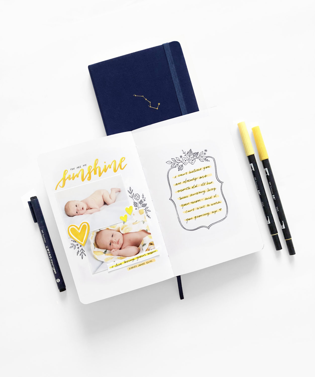 bullet journal tombow