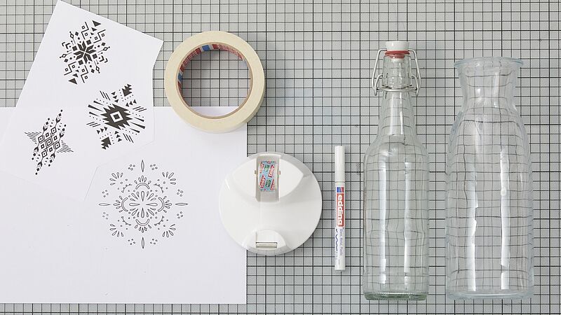 Decoratie in Boho-chic maken stap 1