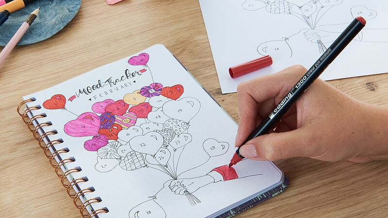 Emoties via de mood tracker 3