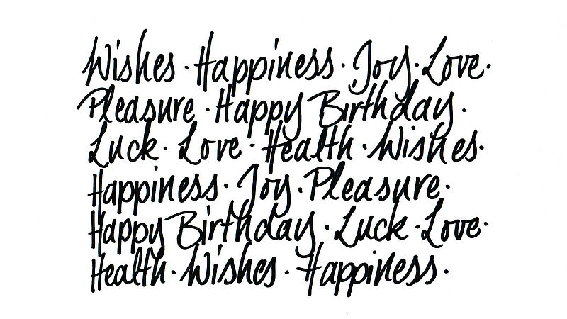 Kalligrafie voor beginners 3