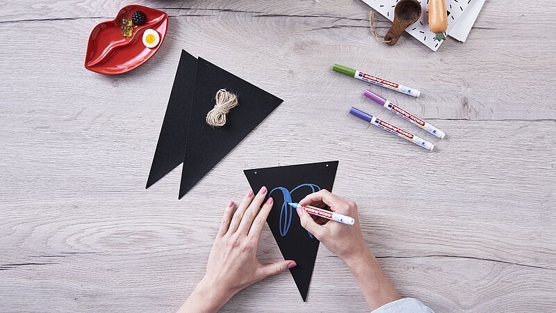 Maak je eigen decoratieve vlaggetjes 3