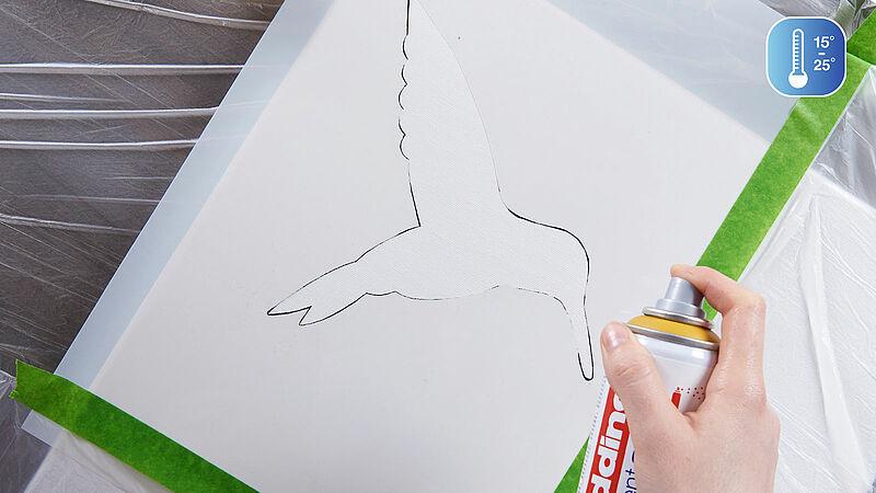 Permanent spray basics maken stap 2