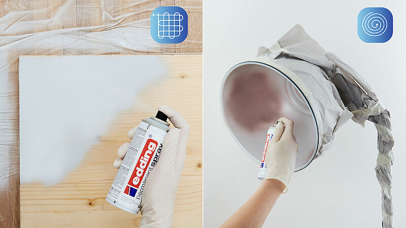 Permanent spray basics maken stap 5