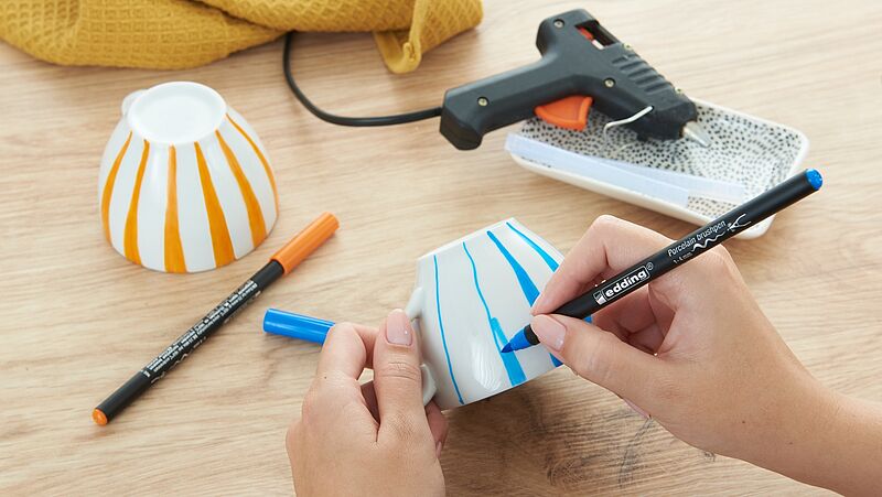 maak je eigen opvallende vaas! stap 3