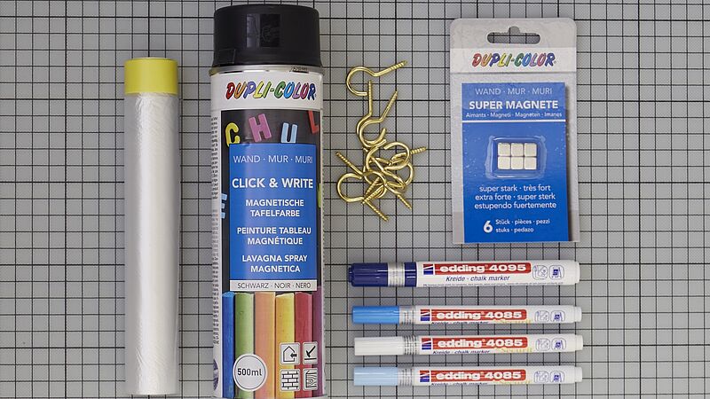 ophanghaakjes voor in de keuken stap 1