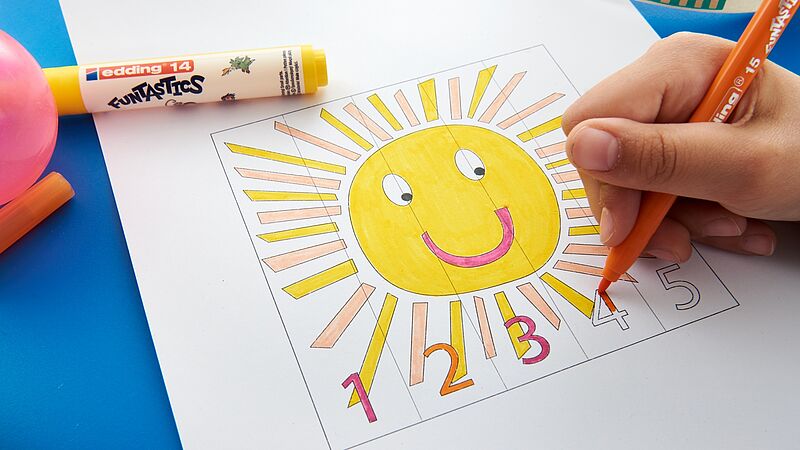 puzzel knutselen stap 3