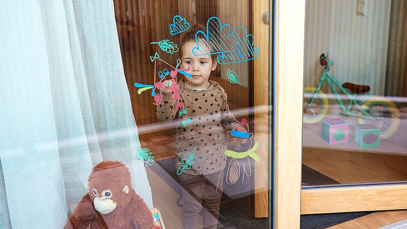 raamversiering voor kinderen stap 3