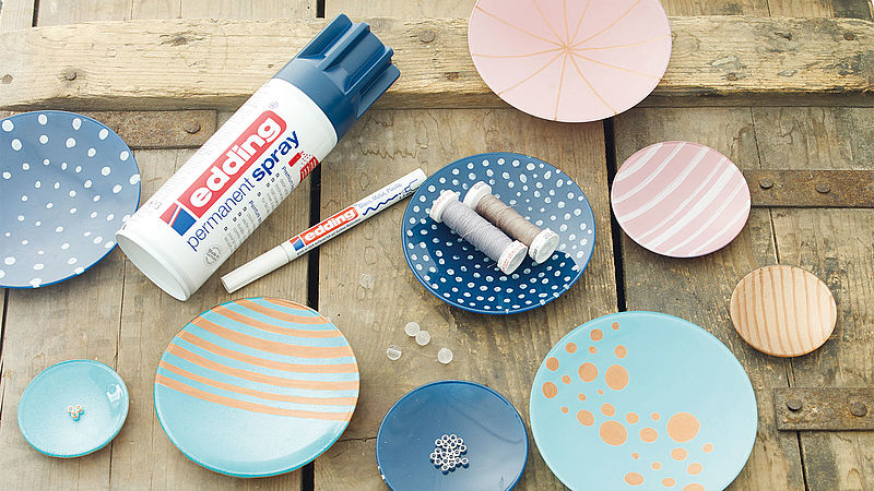 servies een inspirerende retrolook geven stap 1