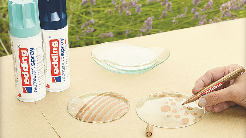 servies een inspirerende retrolook geven stap 2