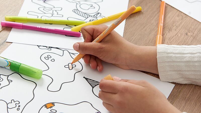 stap 2 slinger spookjes maken