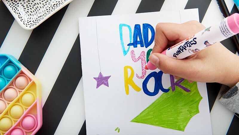 stap 3 vaderdagkaart maken