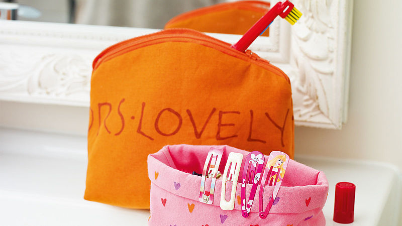 Toilettas maken stap 1