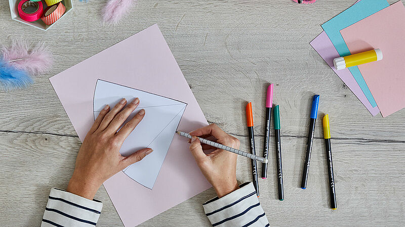 uitnodiging maken voor een feestje stap 3