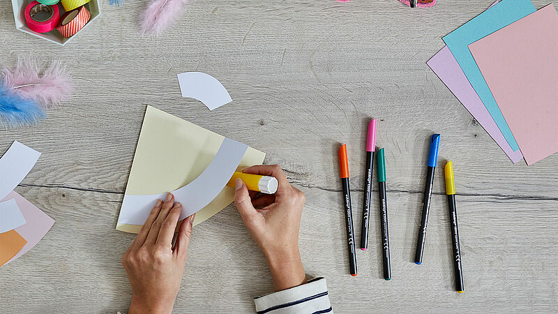 uitnodiging maken voor een feestje stap 4