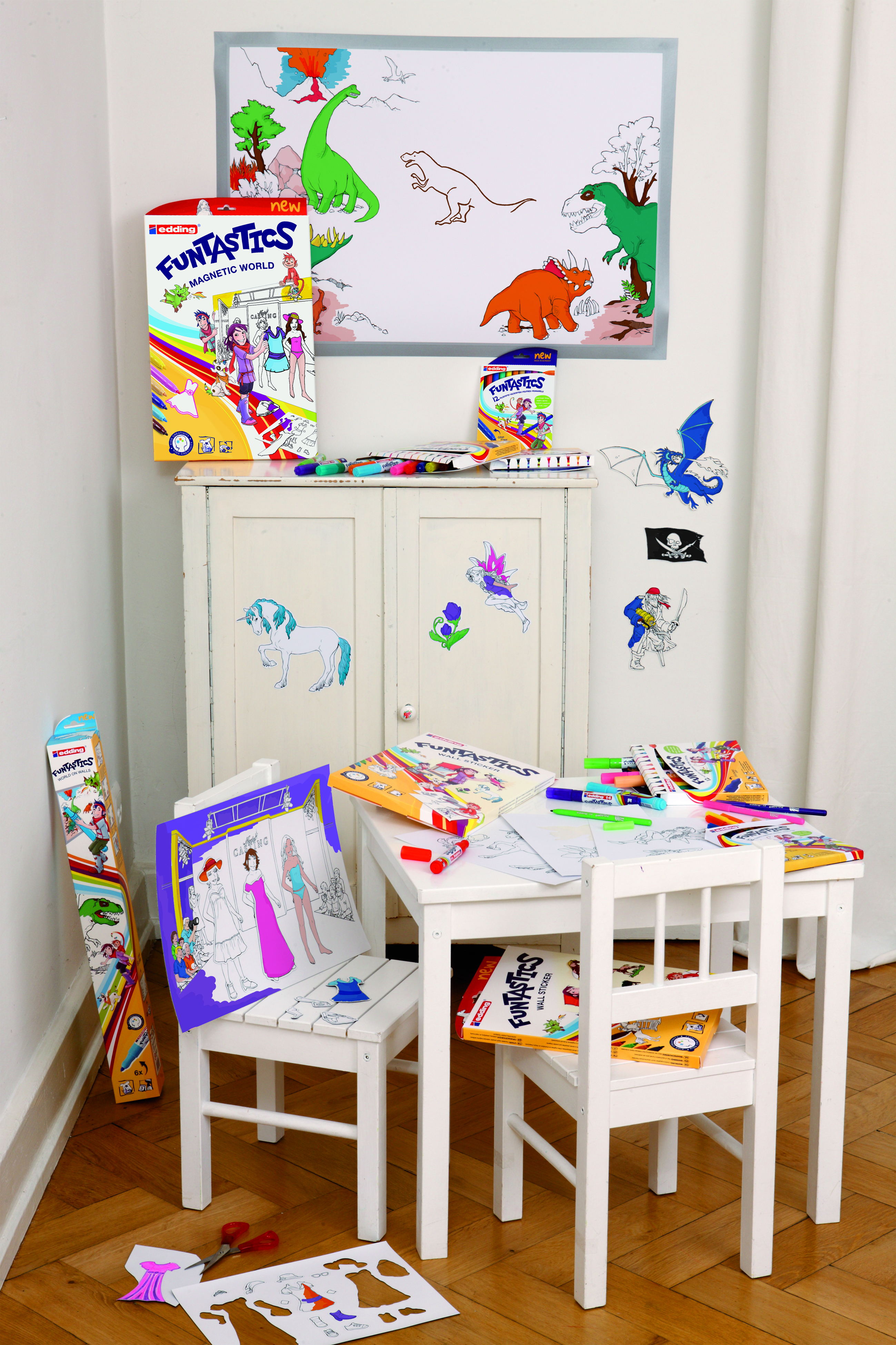 Kinder raamstiften van edding