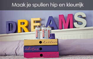 Maak je spullen hip en kleurrijk