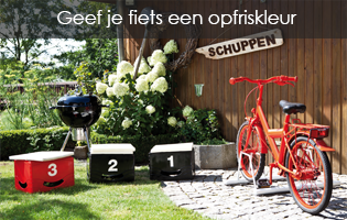 Geef je fiets een opfriskleur