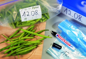 diepvriesmarker zakje edding