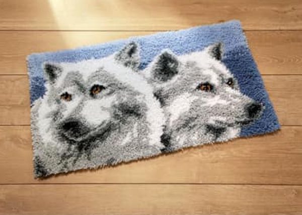 Vervaco Knooppakket Tijger Met Jungle Bladeren Knoopkleed Pn 0187077