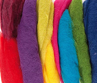 Duoleimi Viltwol 40 Kleuren Set, 120 G Sprookjeswol Van Scheerwol Voor Natvilten Droogvilten Premium Merinowol Vilten Knutselen Breien Viltstarterset Met Natuurlijke Vezels 3562825998