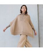 Dames poncho breien - Lana Grossa breipakket, 3 image