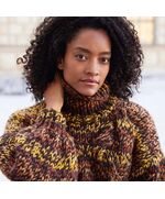 Gemêleerde coltrui voor dames breien - Lana Grossa breipakket | hobbygigant.nl