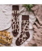 Giraf sokken kinderen breien - Novita breipakket | hobbygigant.nl