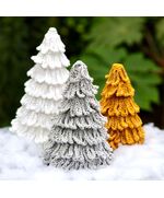 Kerstboompjes haken in 3 kleuren - Hobby Gigant haakpakket | hobbygigant.nl