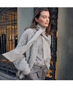 Bouclé damesvest Orsetto breien - Lana Grossa breipakket | hobbygigant.nl