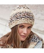 Gerstekorrel dames muts breien - Lana Grossa breipakket | hobbygigant.nl