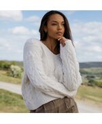 Kabel trui James breien - Novita Signature breipakket