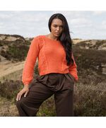 Damestrui Rosy Cheeks breien - Novita Signature breipakket