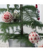 Onbreekbare Kerstballen breien - Novita breipakket | hobbygigant.nl