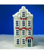 Kerstdorp haken het Groene grachtenpand - Mr. Cey haakpakket
