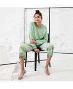 Basic damestrui met V-hals breien - Lang Yarns Amira breipakket | hobbygigant.nl