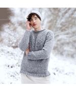 Herentrui met blokjes motief breien - Novita breipakket | hobbygigant.nl