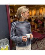 Gestreepte damestrui Frankie breien - Sandnes Garne breipakket | hobbygigant.nl